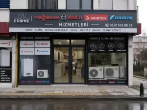 Edirne Viessmann Bosch Ariston Daikin Hizmetleri