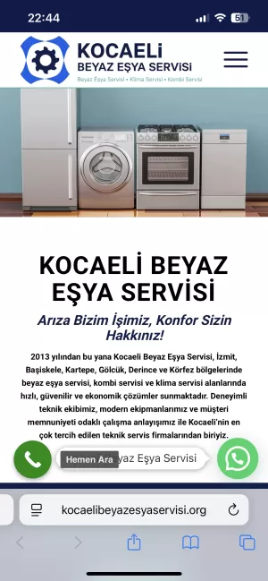 Kocaelibeyazeşyklımaservisi