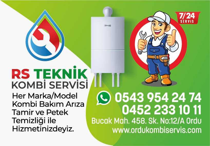 Rs teknik kombi servisi